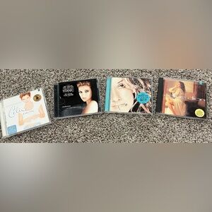 4 Celine Dion Music CD’s